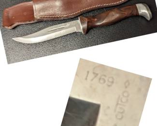 Vintage Cutco 1769  Serrated Hunting Knife