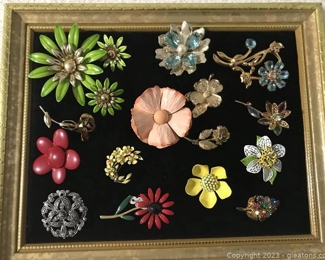 Fabulous Flower Brooch Pins