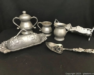 Prosperous Pewter Lot