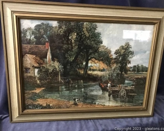 The Hay Wain Print by John Constable