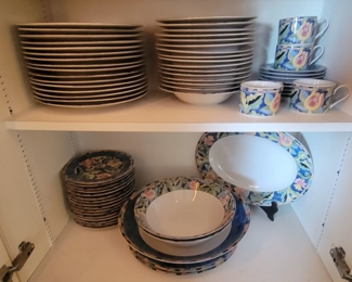 PTS International "Interiors: Stoneware Dishes, Bowls, Platters Cups & Saucers