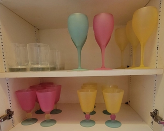 Colored Stemware
