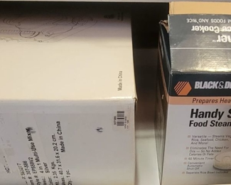 Brauetti 4 n1 Multi Use Mixer New in Box Black & Decker Handy Steamer/Rice Cooker 