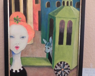 Miki Bono Oil on Canvas