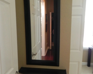 Mirror with Shelf