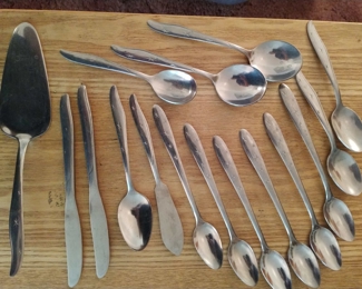 Oneida Starburst MCM Flatware