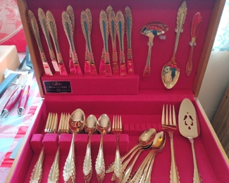 Gold Flatware