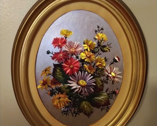 Painted Floral Art