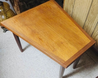 MCM Wedge End Table ( pair)