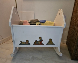 Hand made cradle