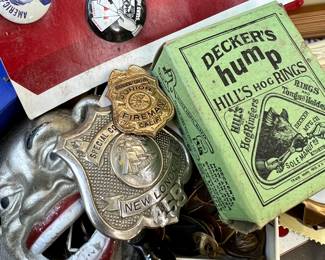 Bottle Opener /Card of political buttons Etc