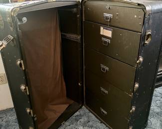 Steamer Trunk is Upstairs