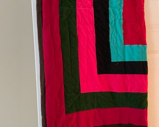 Velvet quilt 