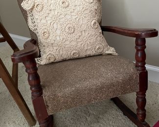 Vintage child's rocker 