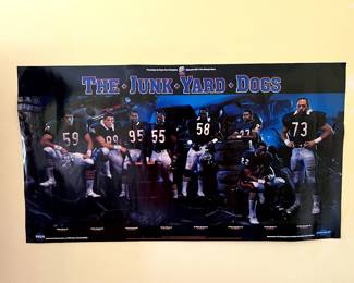 1985 Chicago Bears Poster
