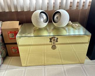 Brass Trunk/Coffee Table