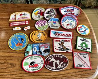 Vintage Snowmobiling Patches