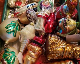 Vintage Christmas ornaments