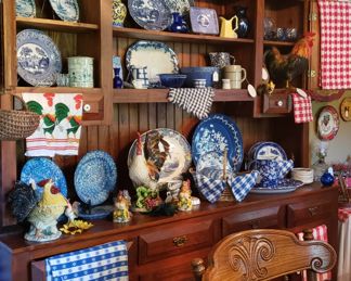 Custom made China hutch