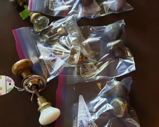 Vintage Brass door knobs