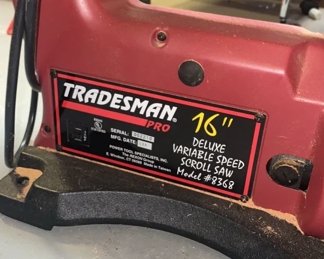16" scroll saw tradesman 
