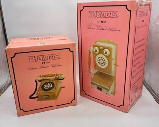 (2) Sealed In Box Thomas Classic Edition Telephones
Pp-50 and FH12