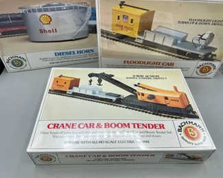 (4) Bachmann Toy Train Accessories New In Box
