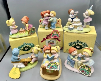 (6) Cabbage Patch Doll Kids Figurines
