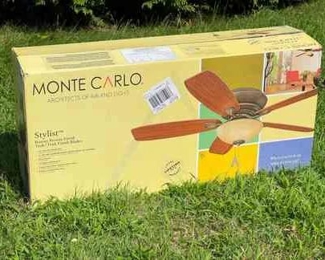 Sealed In Box Monte Carlo Stylist™ Ceiling Fan
