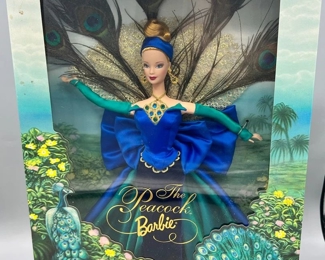 The Peacock Barbie Doll
