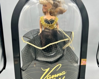 Vanna Gold Limited Edition Vanna White Barbie Doll

