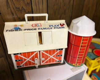 Vintage Fisher Price Family Play Farm