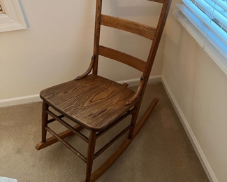 vintage/antique rocking chair