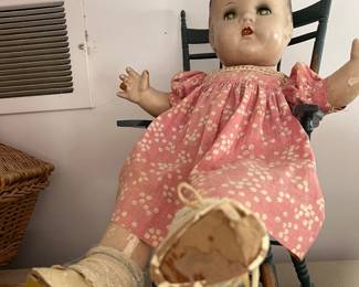 Vintage/antique Composition baby doll