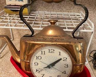 Vintage copper clock