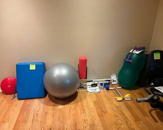 exercise matts & equipment