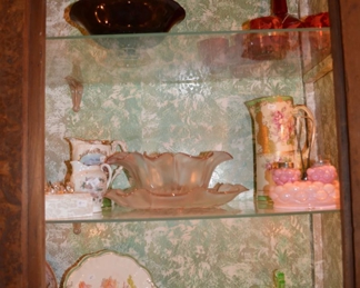 Vaseline glass, Cranberry glass