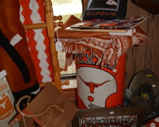 University of Texas collectibles - decor  - barware - dishes
