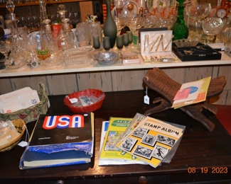 Antique stamp collection