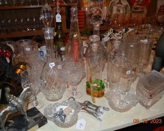 Crystal - glassware - barware