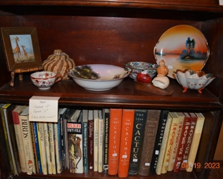 antique Marshall Maverick and University of Texas year books