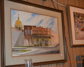 original art - Woodrow Foster