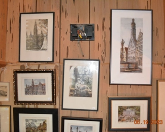 vintage prints - signed