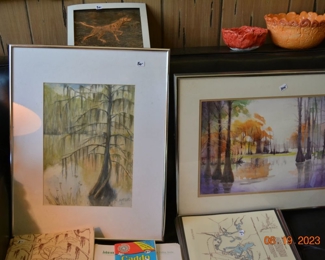 Original Art - Joanne Imhoff - Caddo Lake