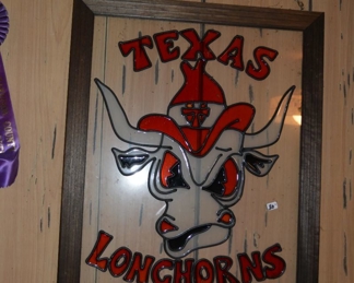 Texas Longhorn decor