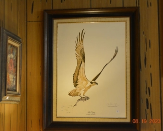 signed and numbered print