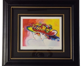 Peter Max Friends Color Serigraph - Pencil Signed