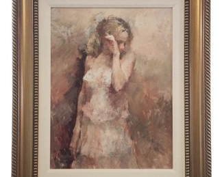 Hua Chen Yolonda Color Giclee Hand Embellished