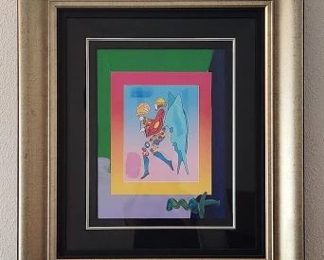 Peter Max Tip Toe Floating on Blends Original