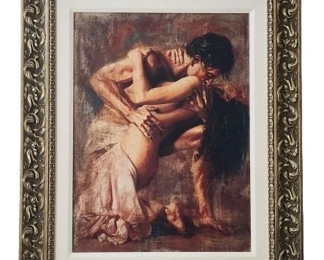 Tomasz Rut Volere Signed Color Giclee on Canvas